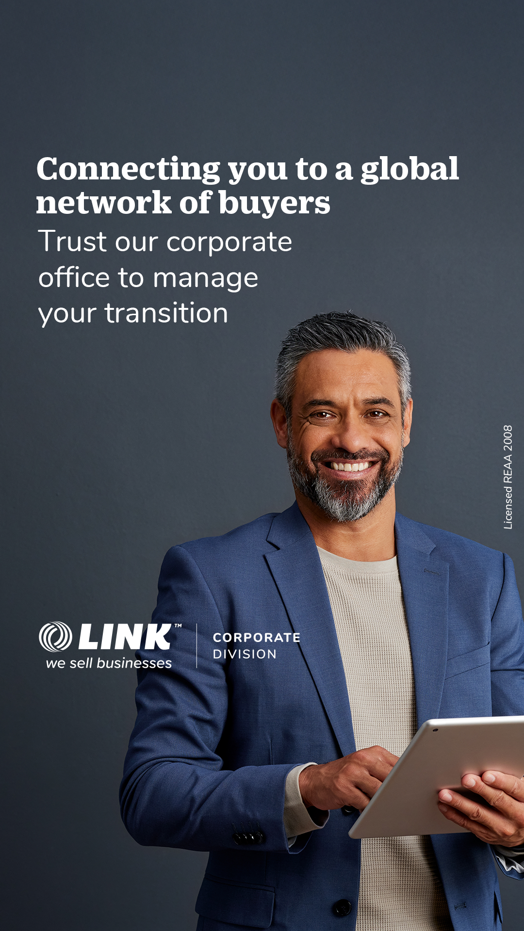 LINK Business Brokers NZ Facebook ad