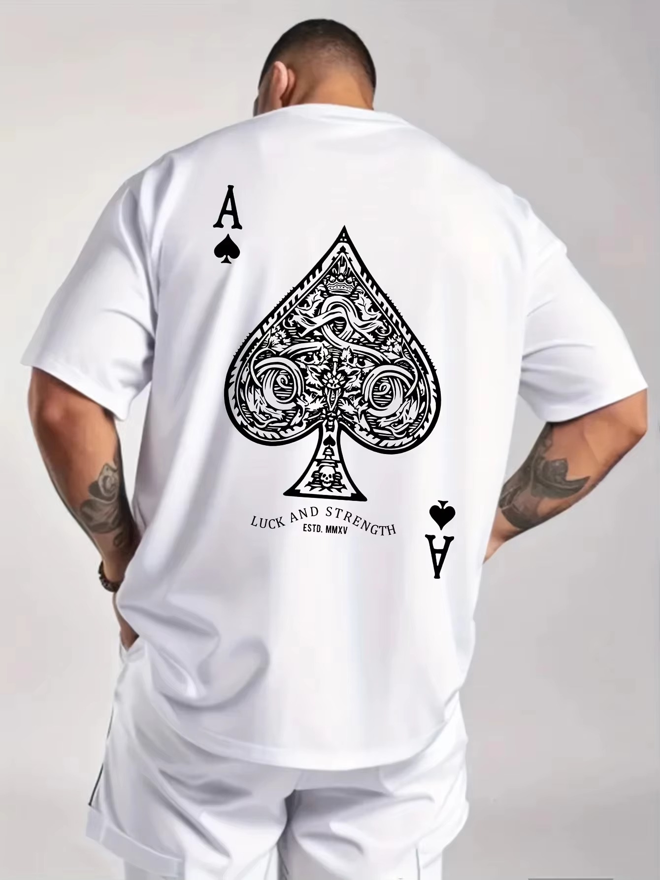 Mr.මුදලාලි Facebook ad: Premium Luck & Strength Oversized T-Shirt