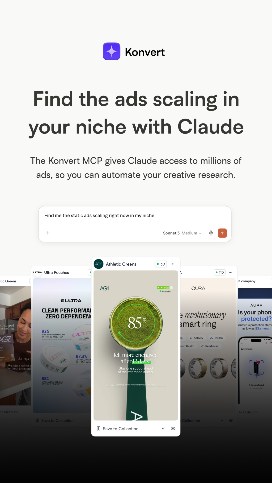Konvert Facebook ad