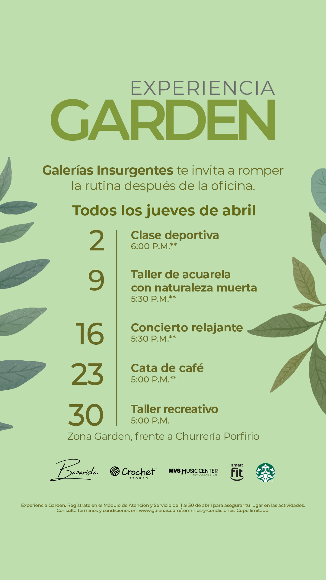 Galerías Insurgentes Facebook ad from Mar 26, 2026