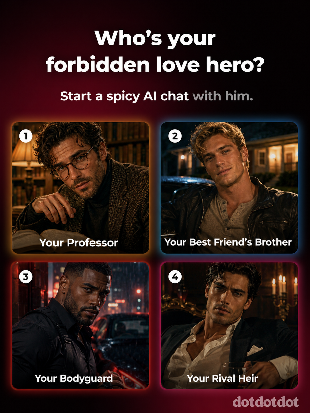 Dotdotdot - AI Boyfriend Roleplay Facebook ad