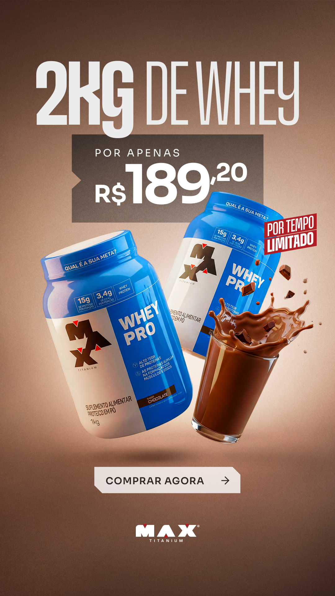 Max Titanium Suplementos Facebook ad