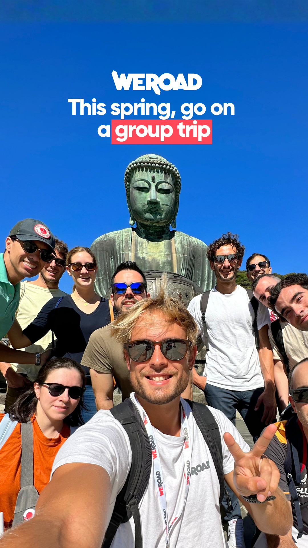 WeRoad Travel Facebook ad