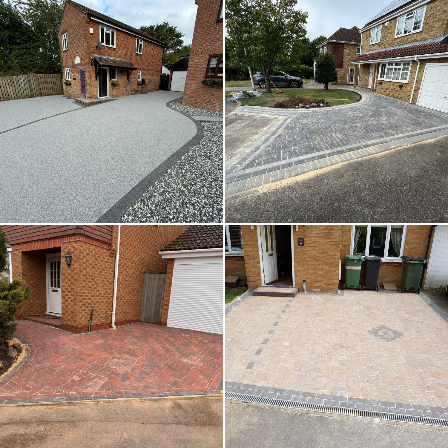 MJA Paving and Groundworks Facebook ad: Block Paving From £80/m², Fixed, No Surprises