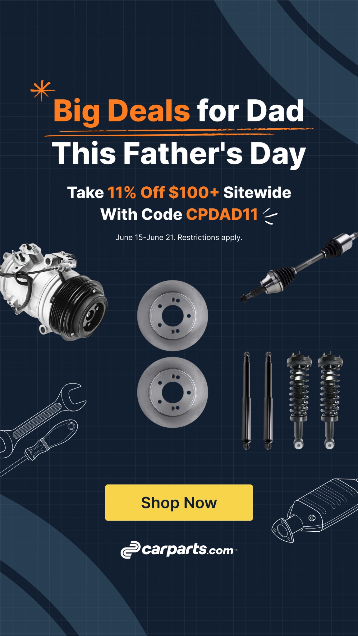 CarParts.com Facebook ad