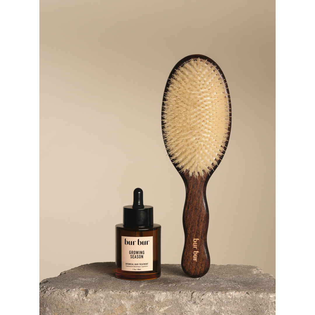 Bur Bur Facebook ad: Tired of dull, dry or thinning hair?