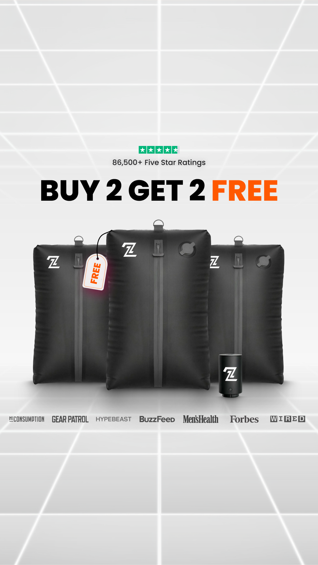 2packbag Facebook ad