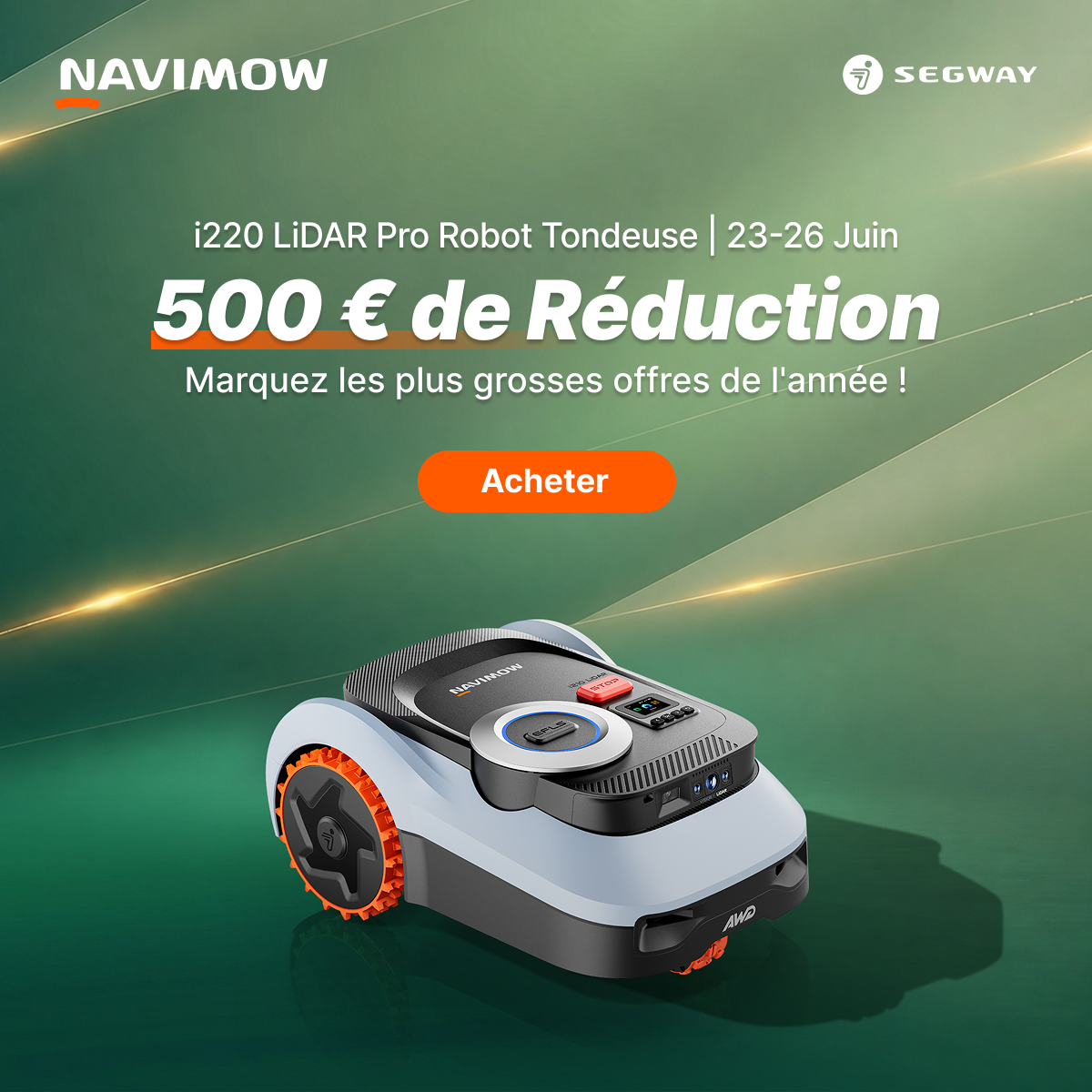 Segway Navimow FR Facebook ad