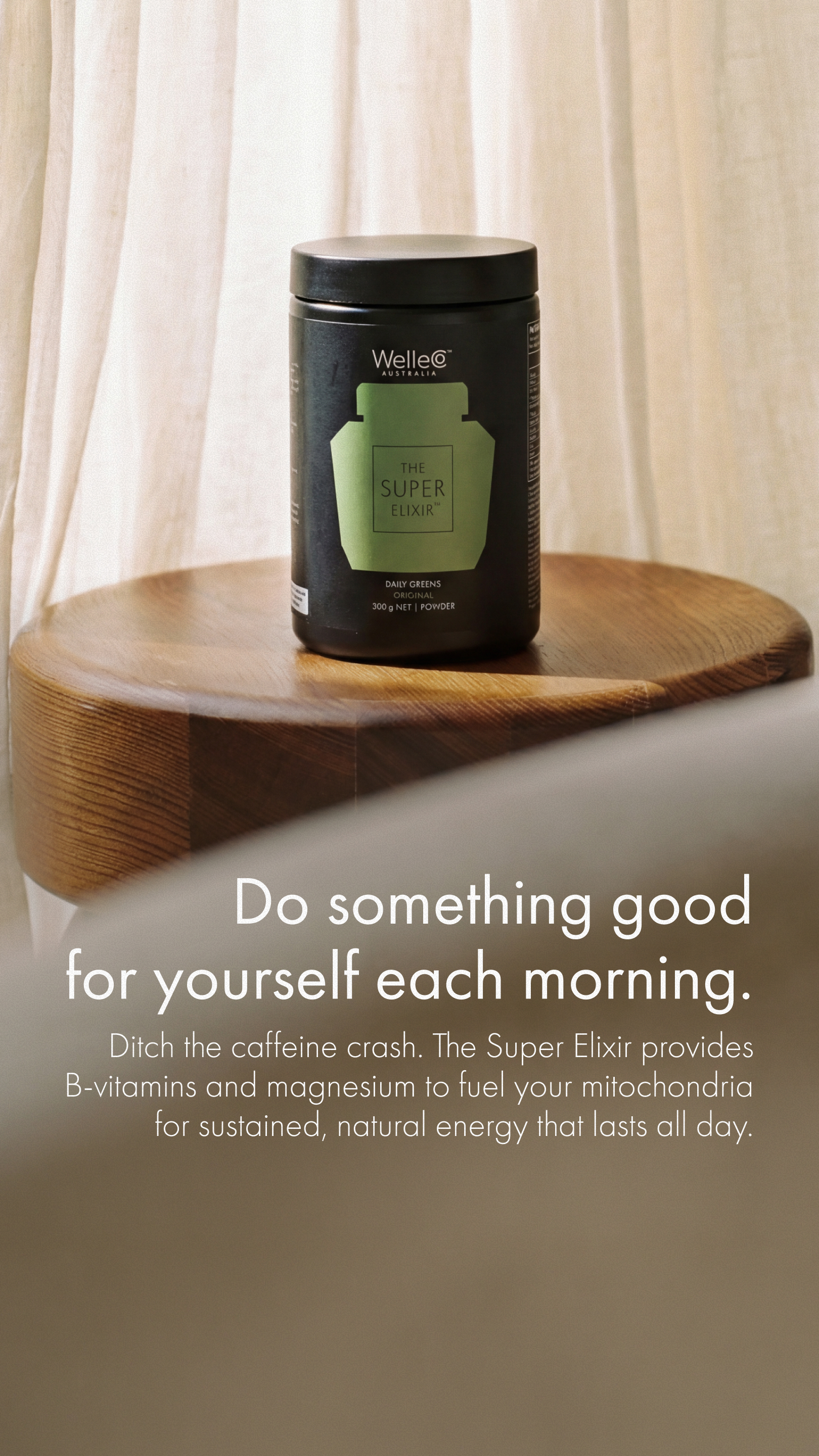 WelleCo Facebook ad