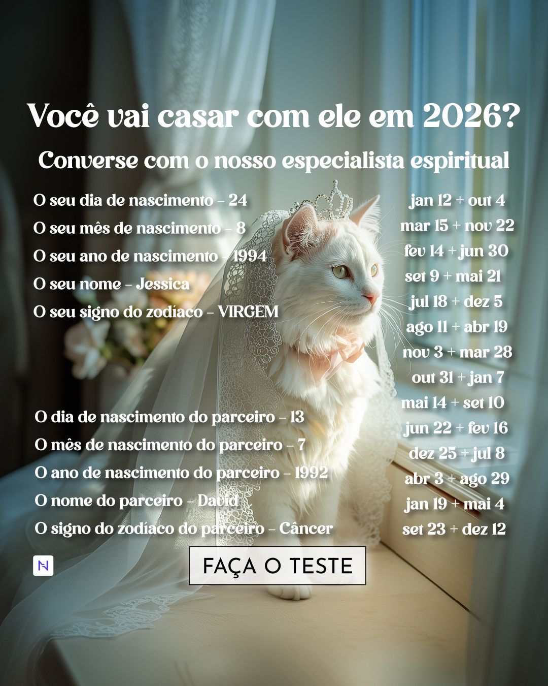 Nebula: Marriage Compatibility Facebook ad