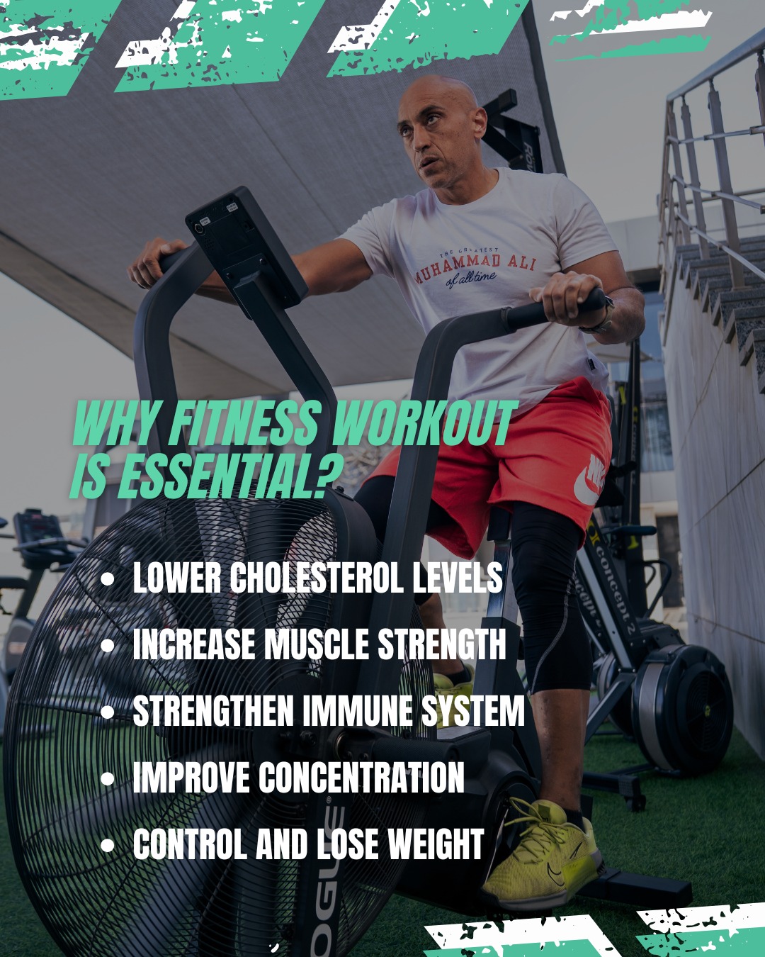EmpowerEx Facebook ad: Wondering why fitness should be non-negotiable?