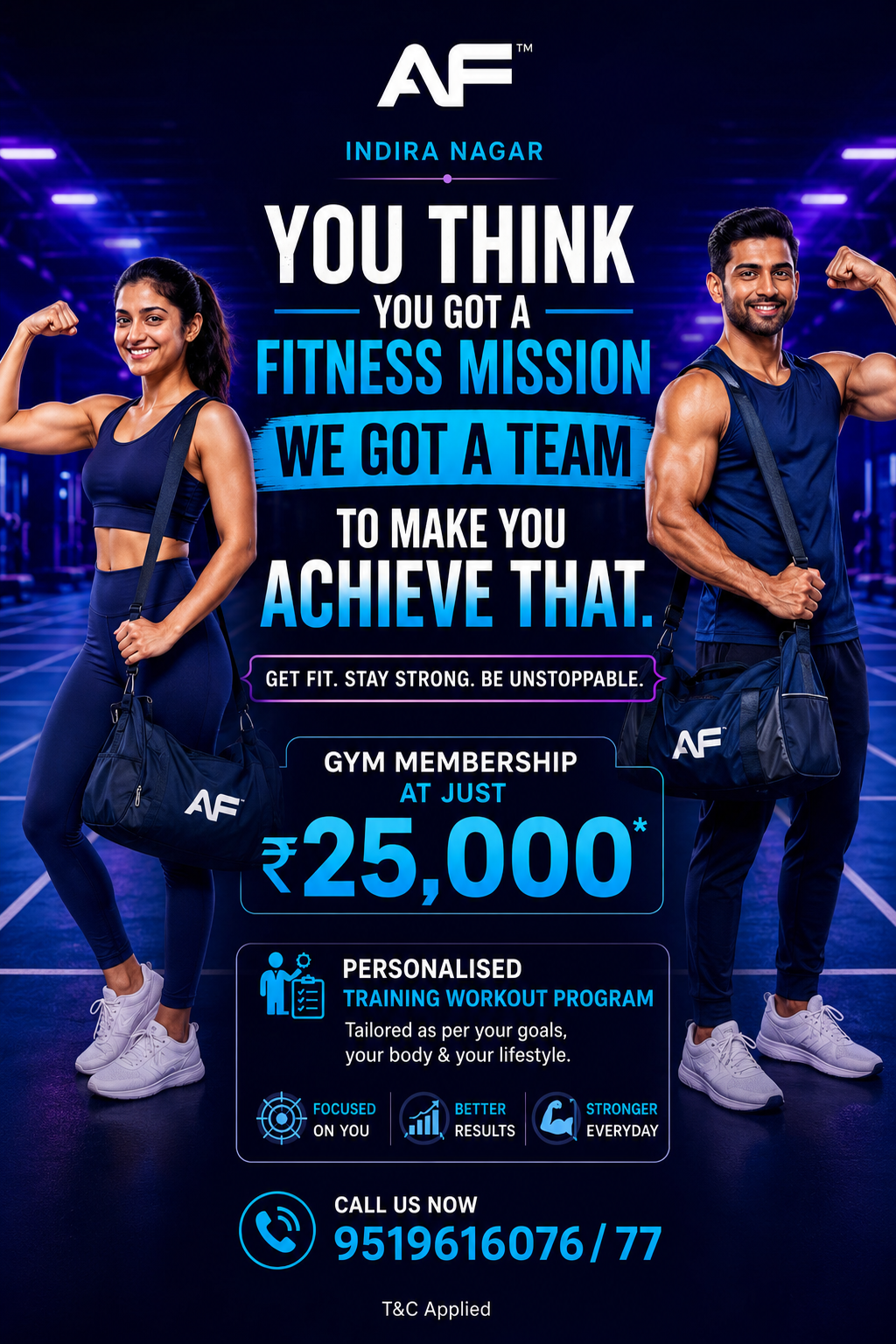Anytime Fitness Indira Nagar Facebook ad: Grab This Offer Now