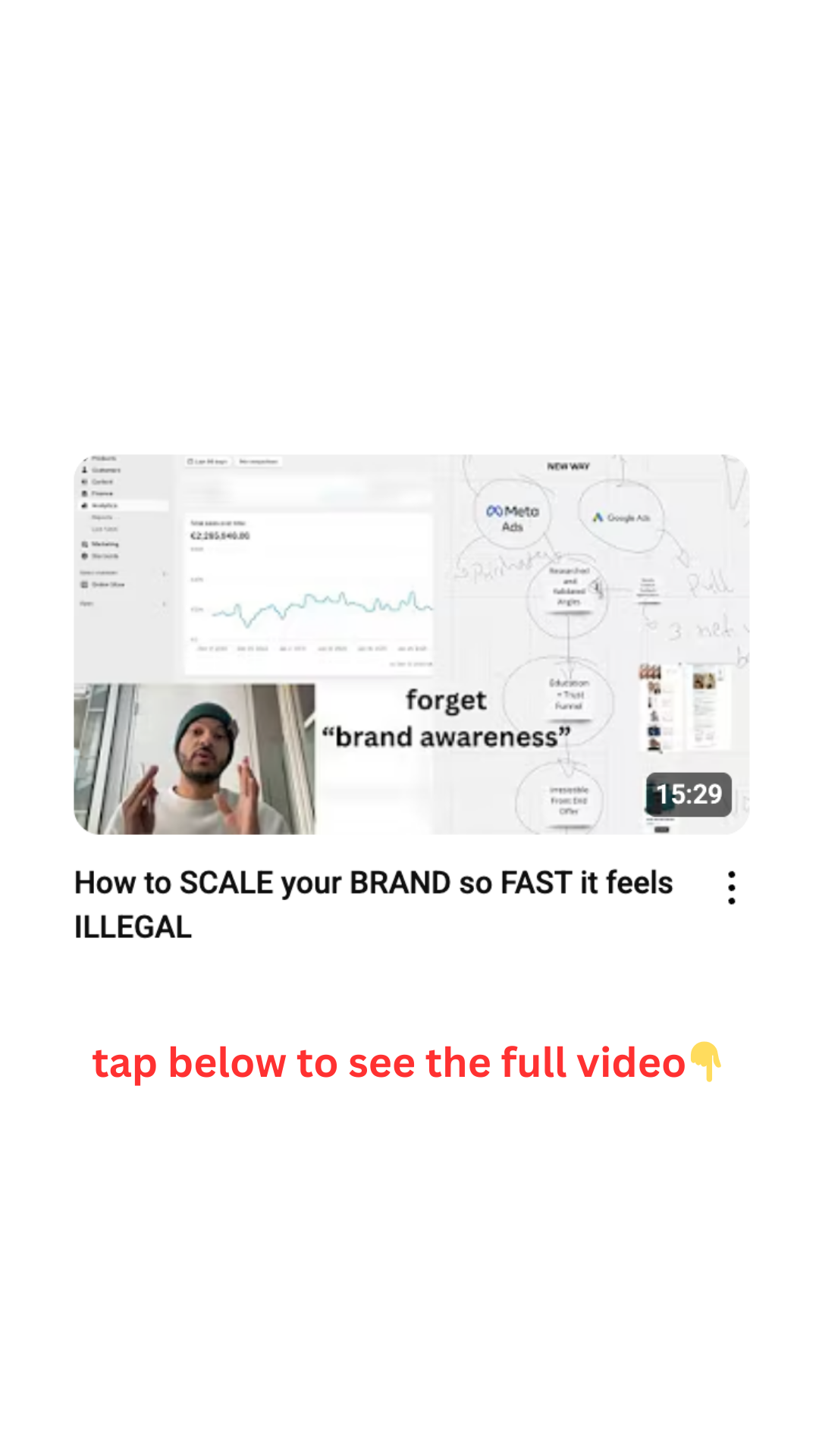 Marcus Zanquila Facebook ad