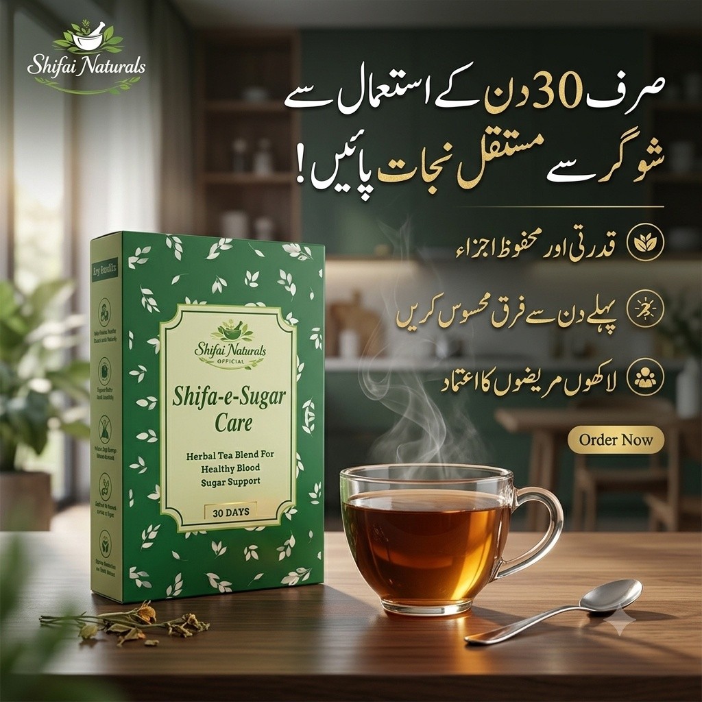 Officials Shifai Naturals Facebook ad: شوگر سے نجات, صرف 30 دنوں میں!