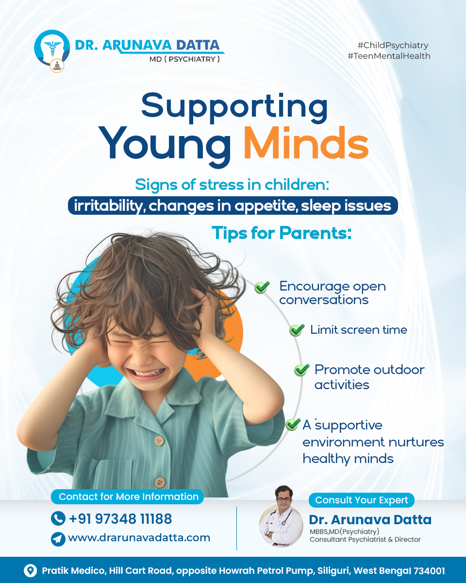 Dr. Arunava Datta Facebook ad: Children and teens need mental support just like…