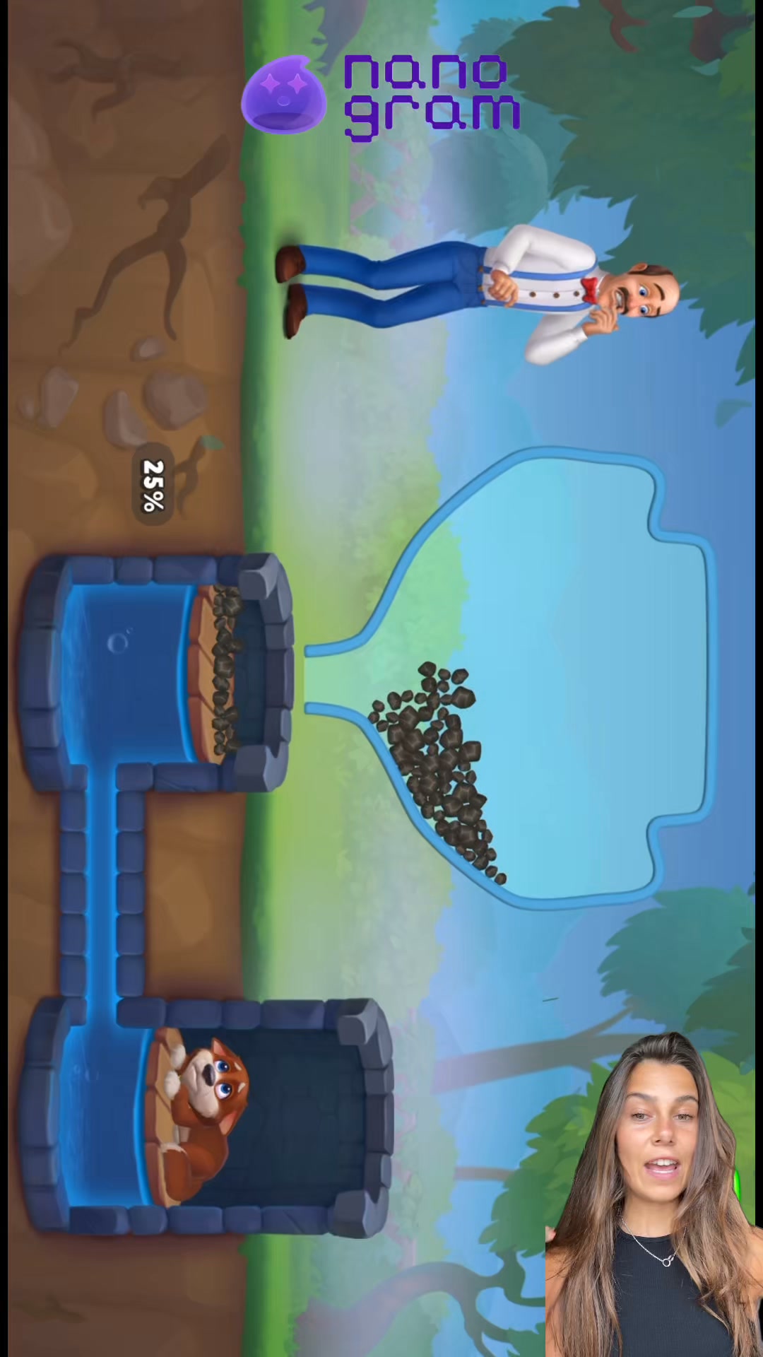 Nanogam Facebook ad: Most cozy games are just a front for…