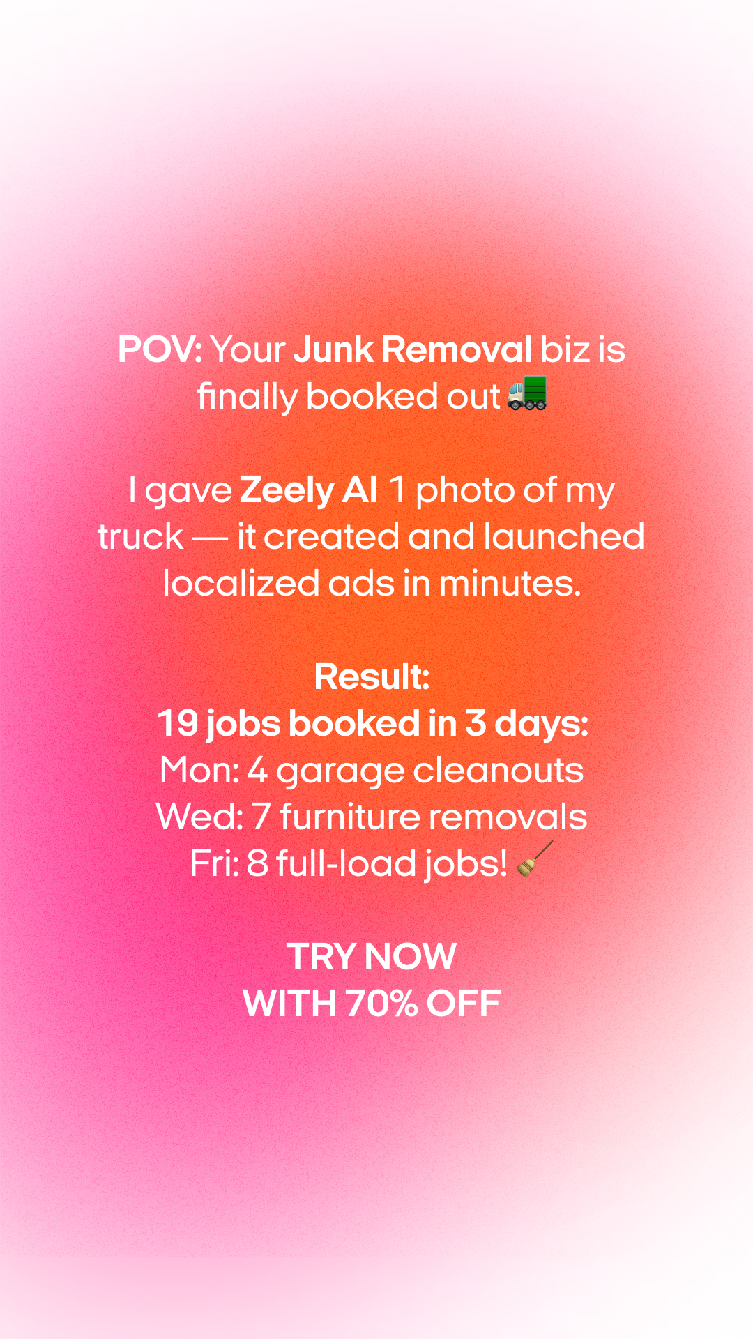 Zeely Facebook ad