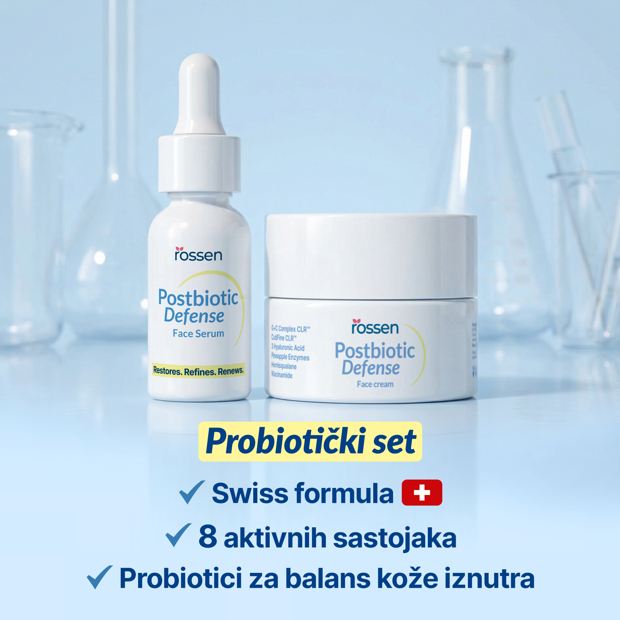 Rossen kozmetika Facebook ad