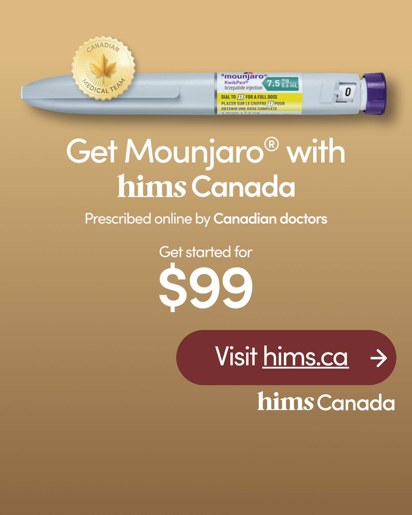 hims Facebook ad