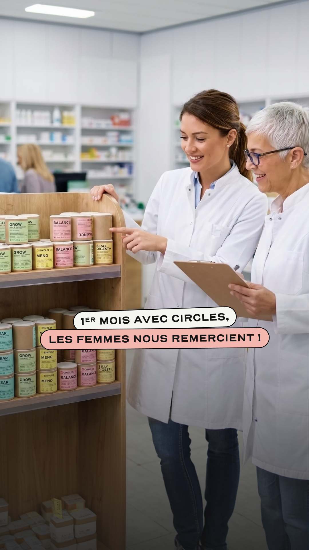 Circles Facebook ad