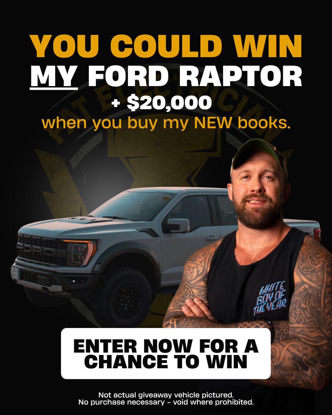 The Fat Electrician Facebook ad: Get My Brand New Book Series Today!