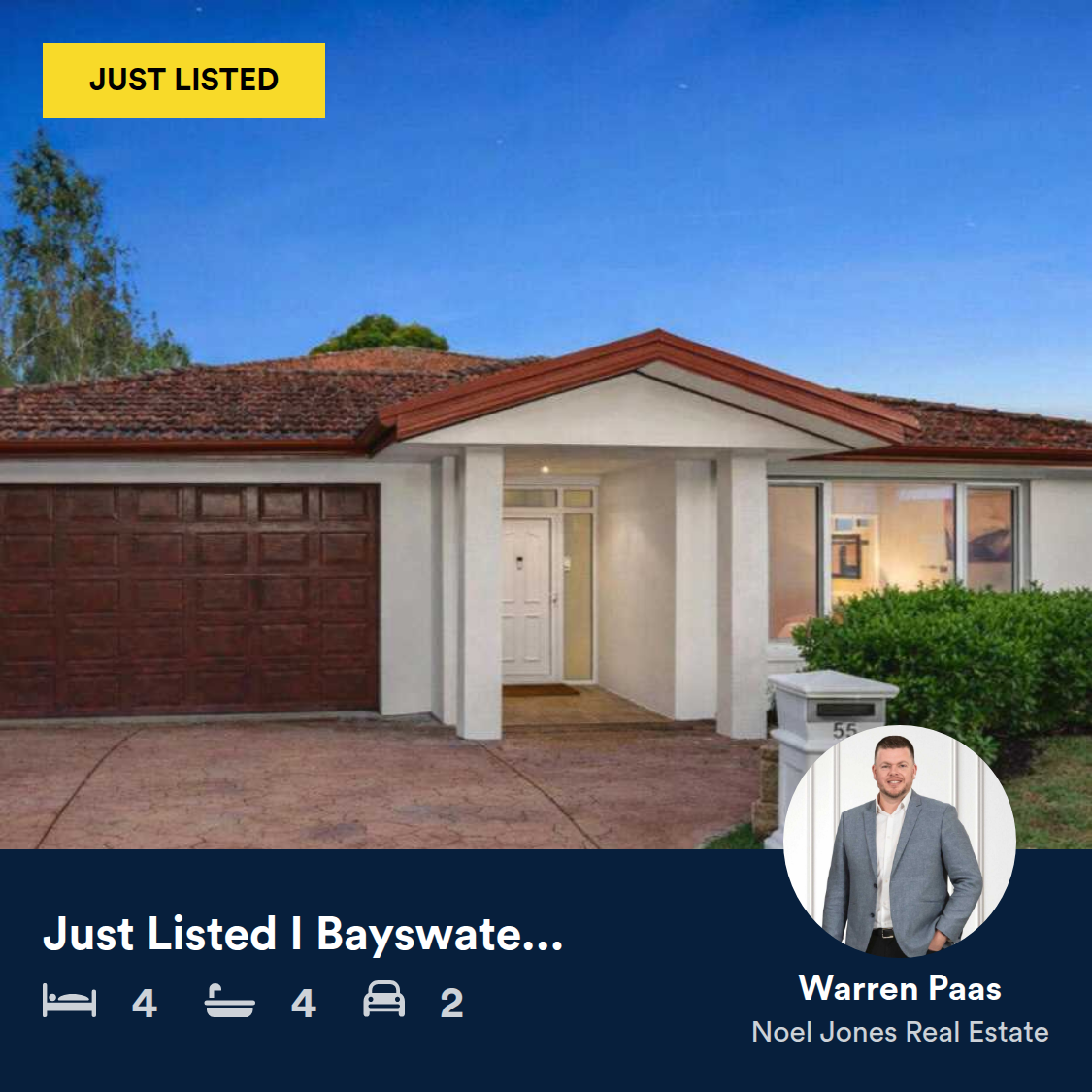 Noel Jones Maroondah Facebook ad: Big Family Living With Brilliant Flexibility