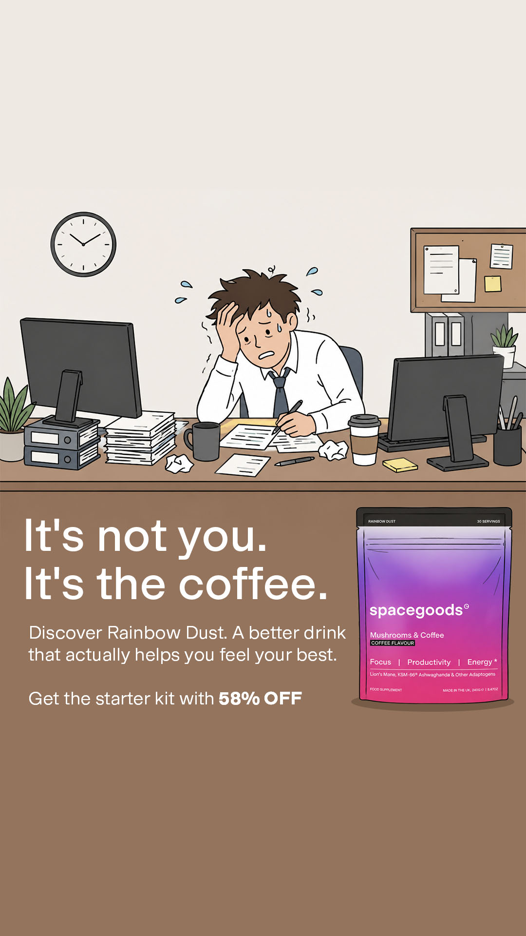 Spacegoods Facebook ad