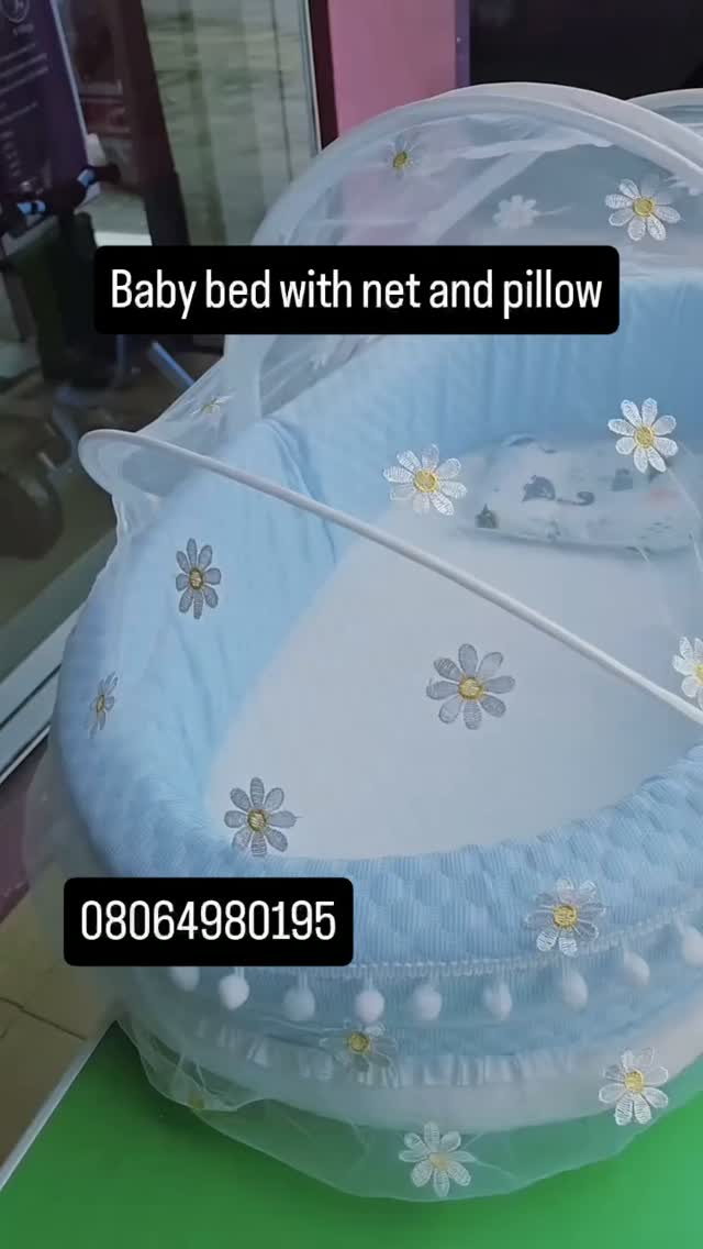 Ellazee Kids n Mom Venture Facebook ad: Soft and comfortable baby bed with pillow and…