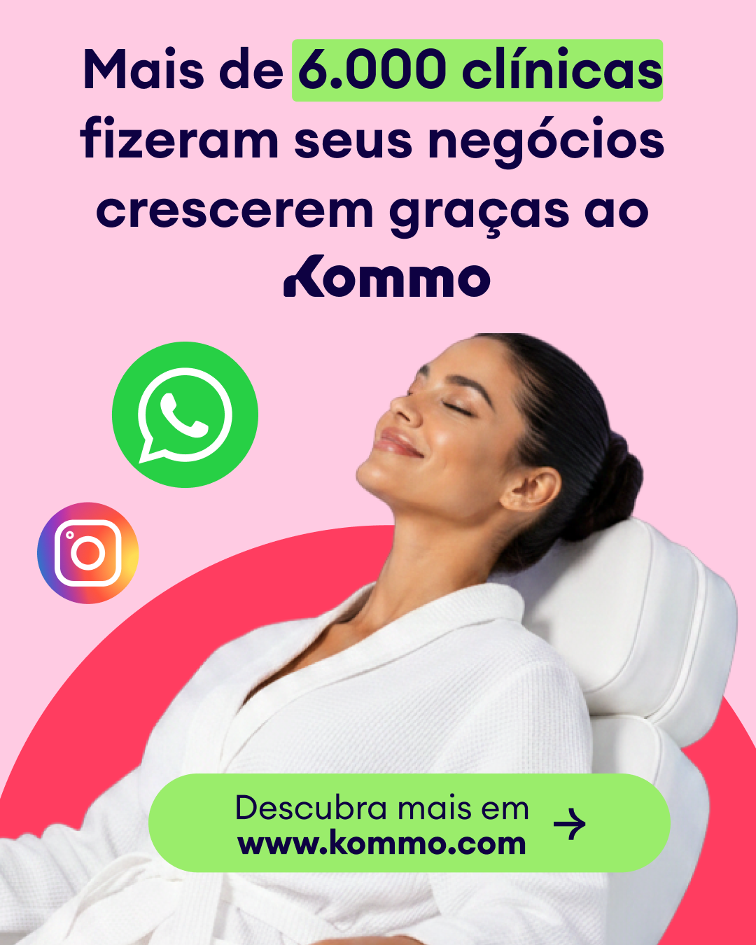 Kommo Brasil Facebook ad