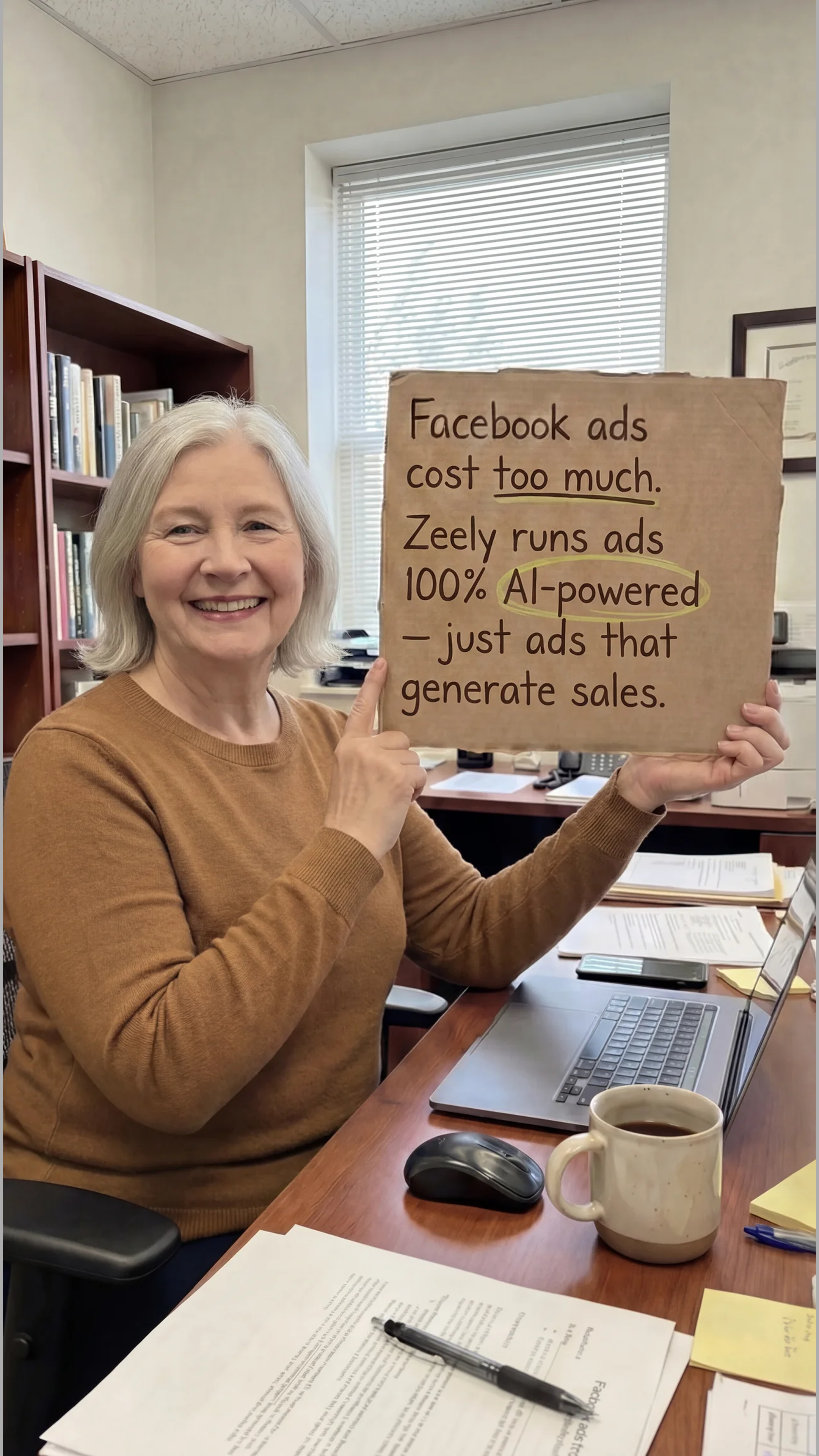 Zeely Facebook ad