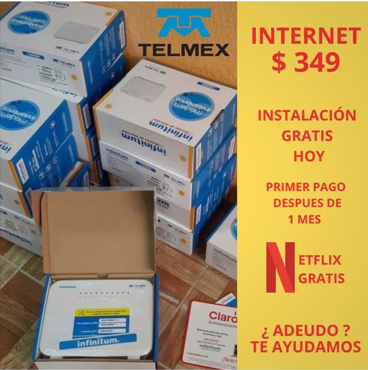 Ultra internet cuu Facebook ad: INTALACION GRATIS HOY MISMO 614 207 6089 manda…