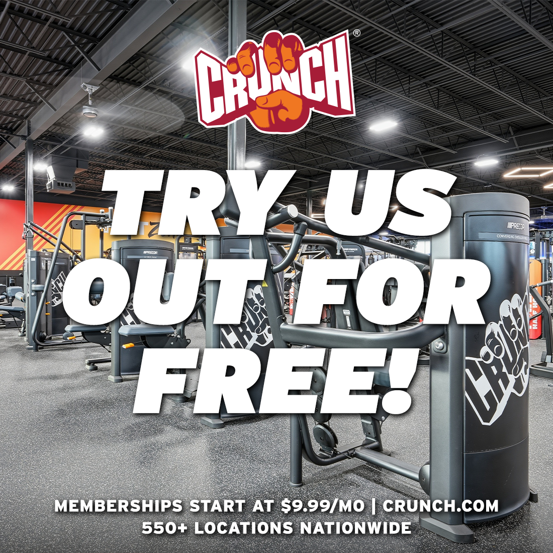 Crunch Fitness - Coral Ridge Facebook ad from May 31, 2026