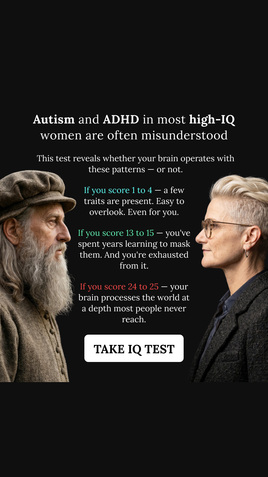 Brain Health Check Facebook ad