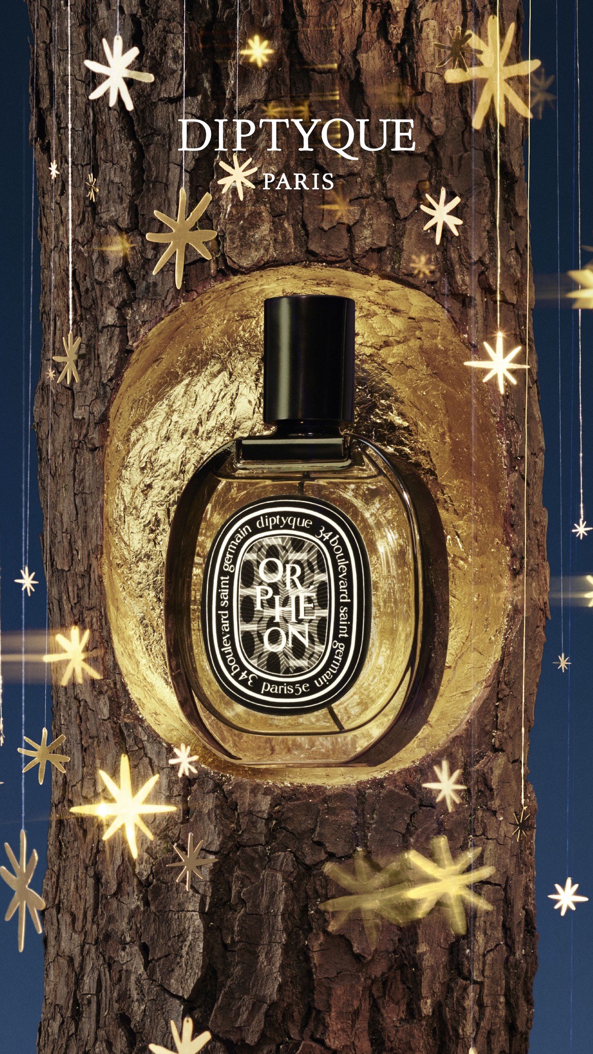 diptyque Facebook ad: Iconic Orphéon