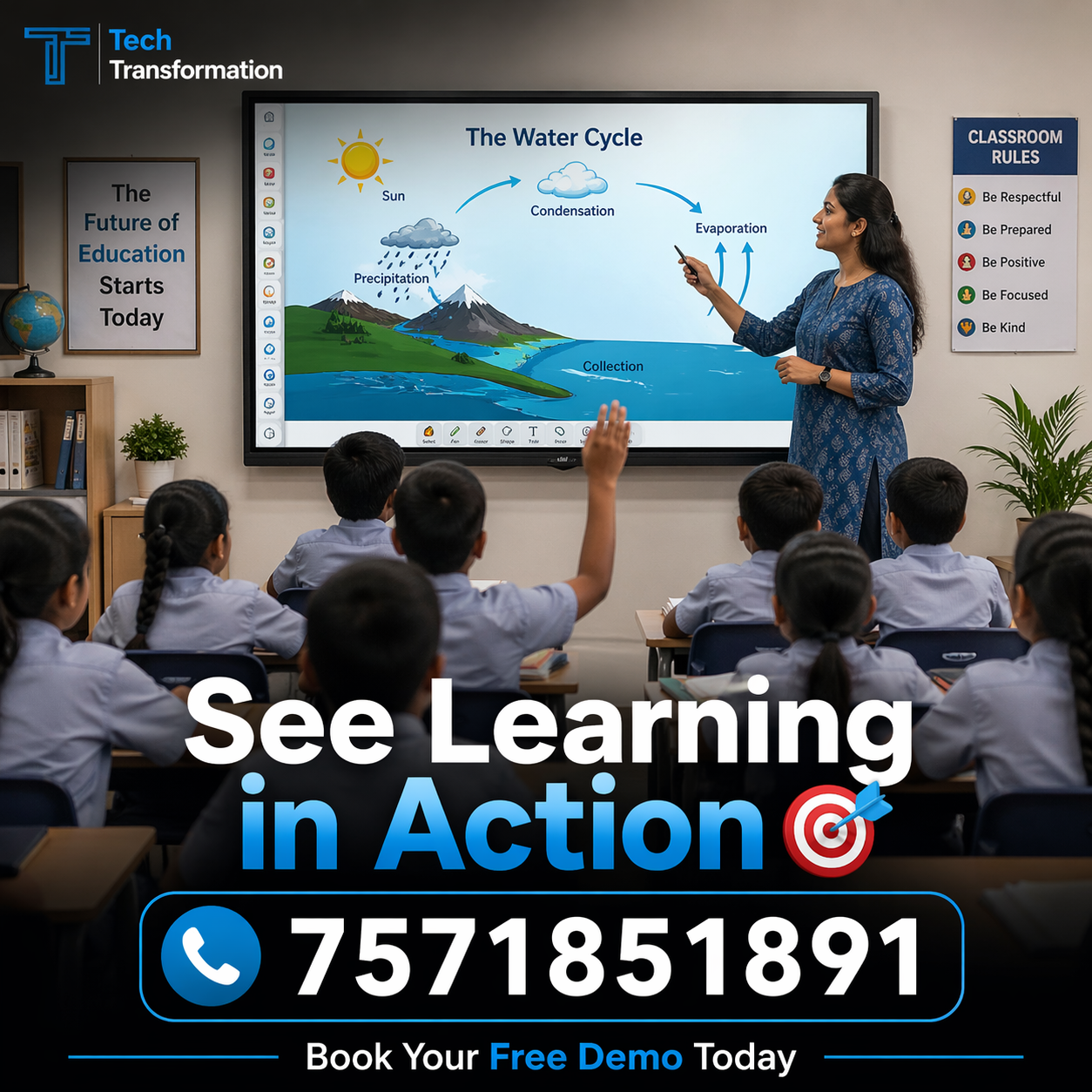 Tech Transformation Facebook ad: Chat with us