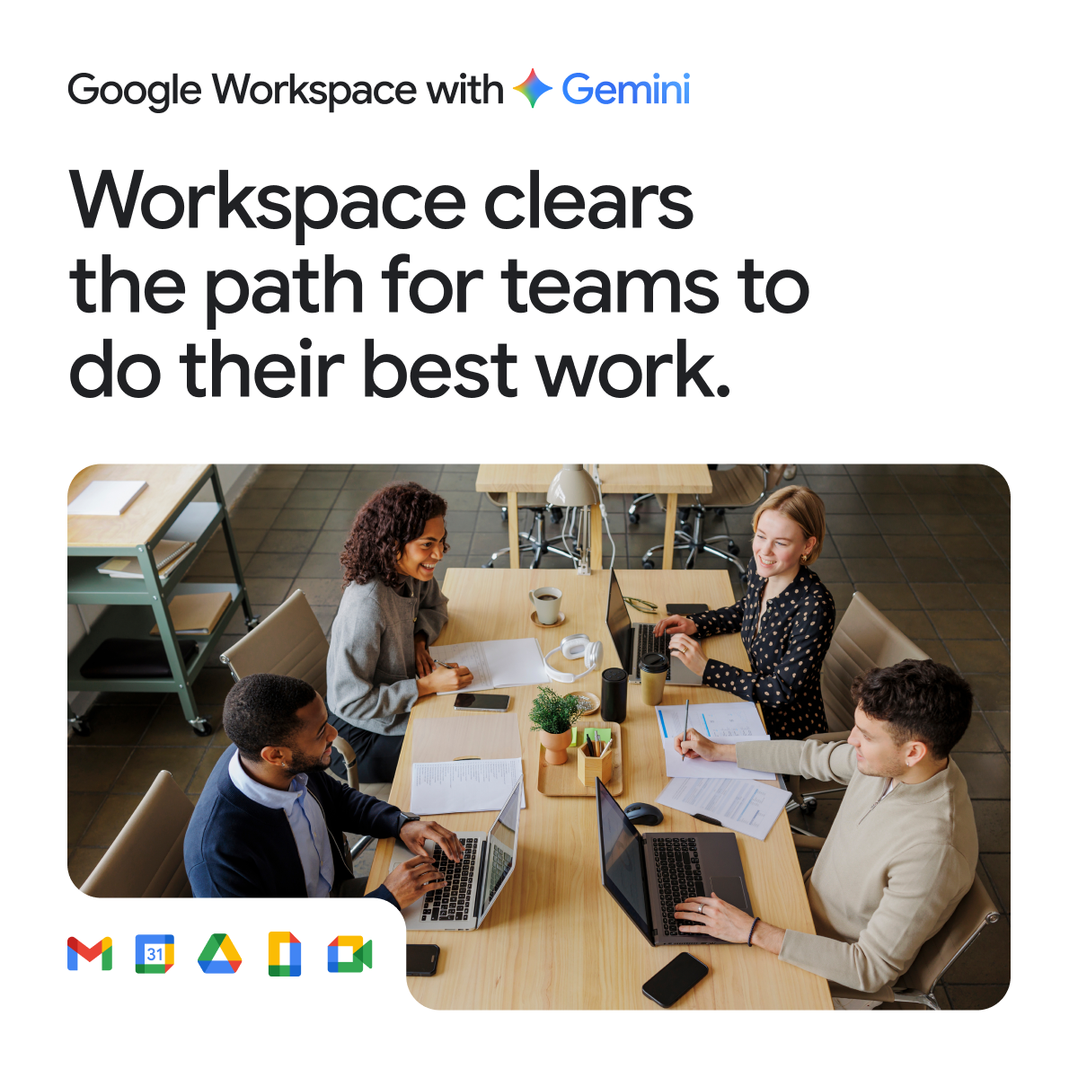 Google Workspace Facebook ad