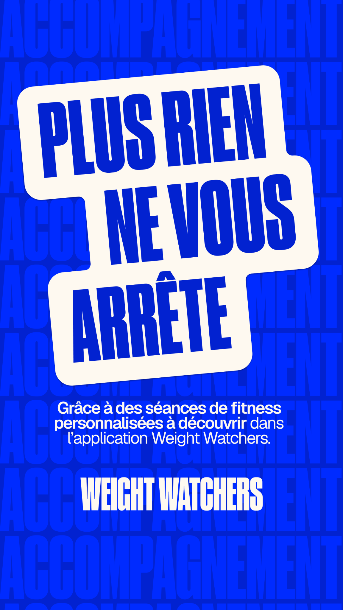 WeightWatchers Facebook ad