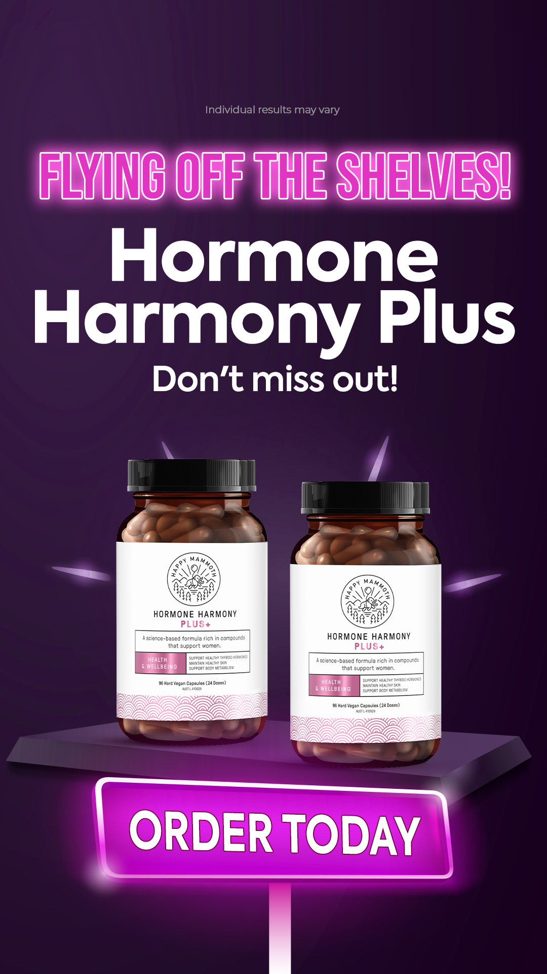 Happy Mammoth Facebook ad
