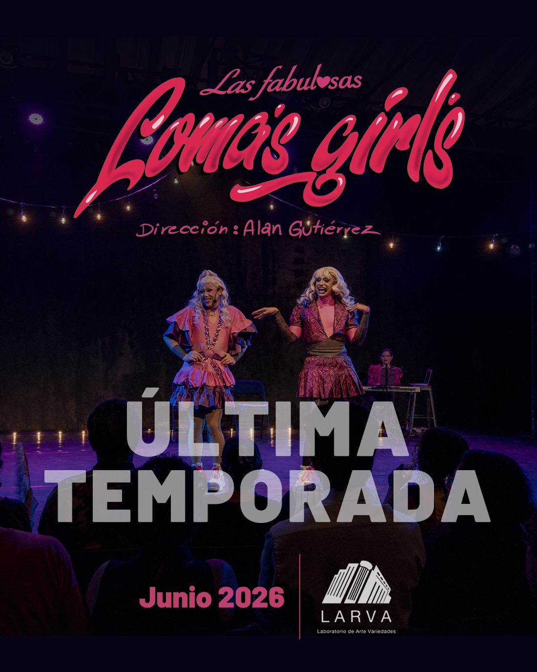 Cabaret muy nais Facebook ad: Majo y Ana So son chicas bien, obvi…