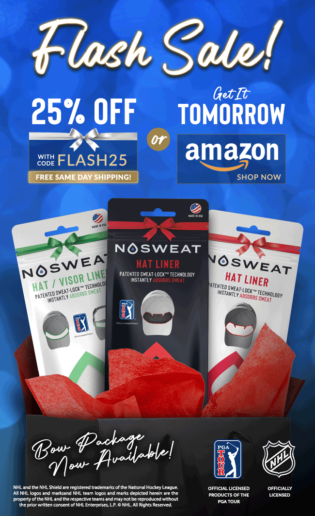 NoSweat Facebook ad