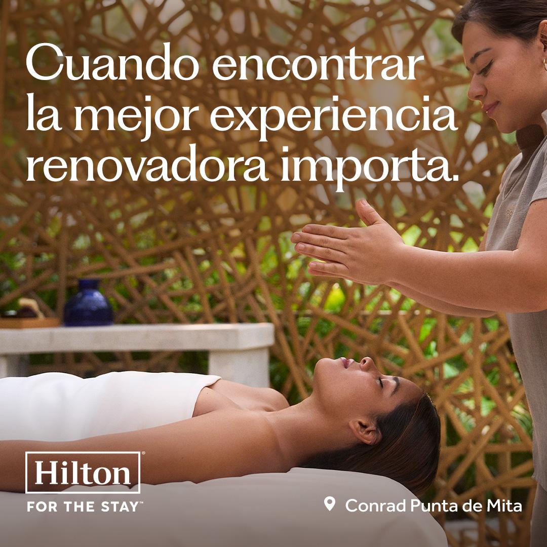 Hilton Facebook ad: Vive tus tradiciones.