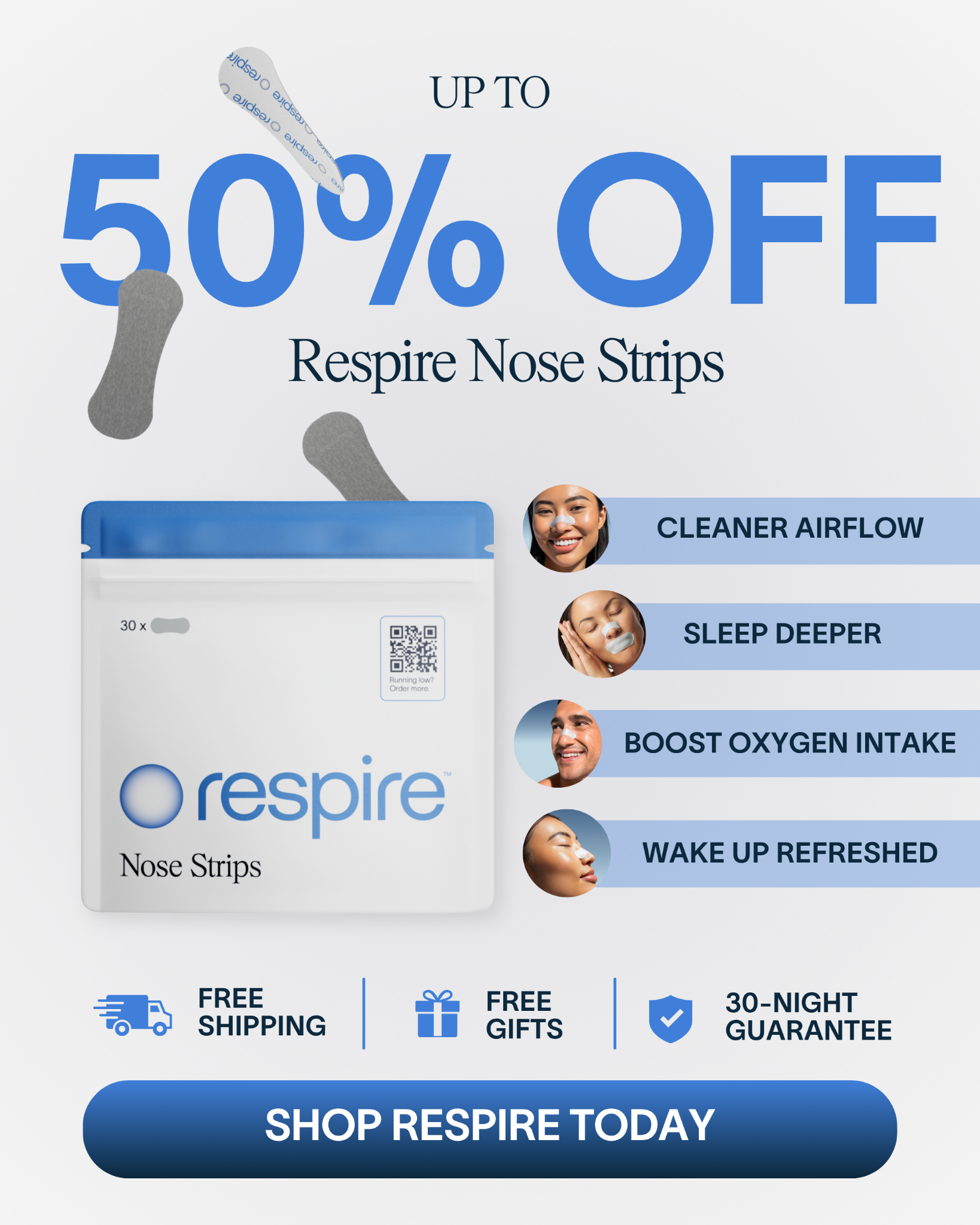 Try Respire Facebook ad