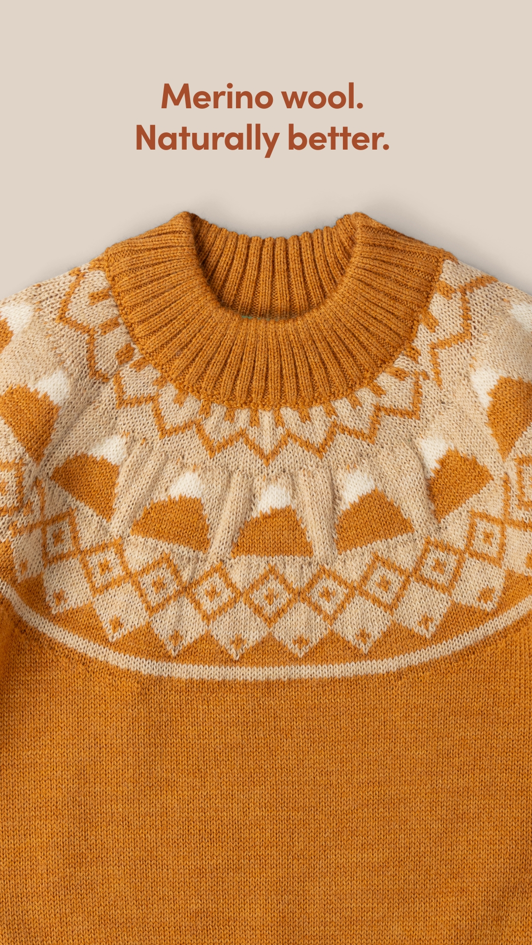 Little Green Radicals Facebook ad: GOTS Organic Merino Wool
