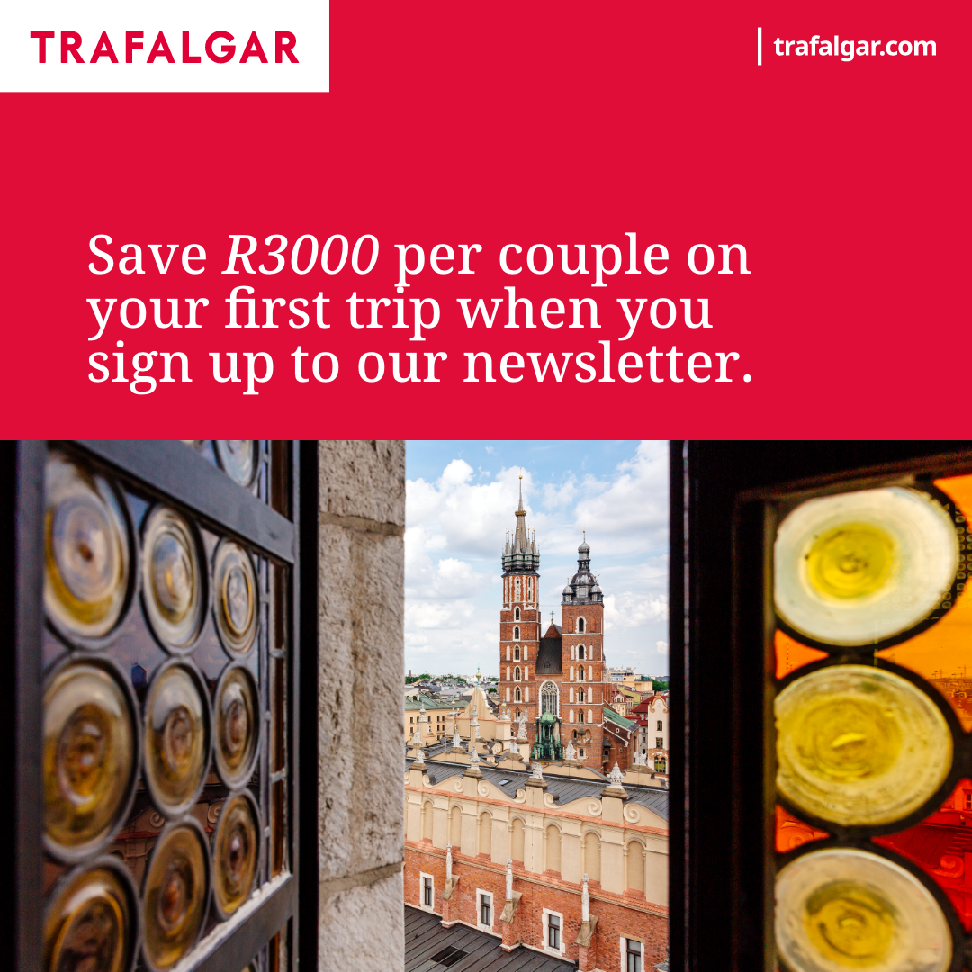 Trafalgar Travel Facebook ad