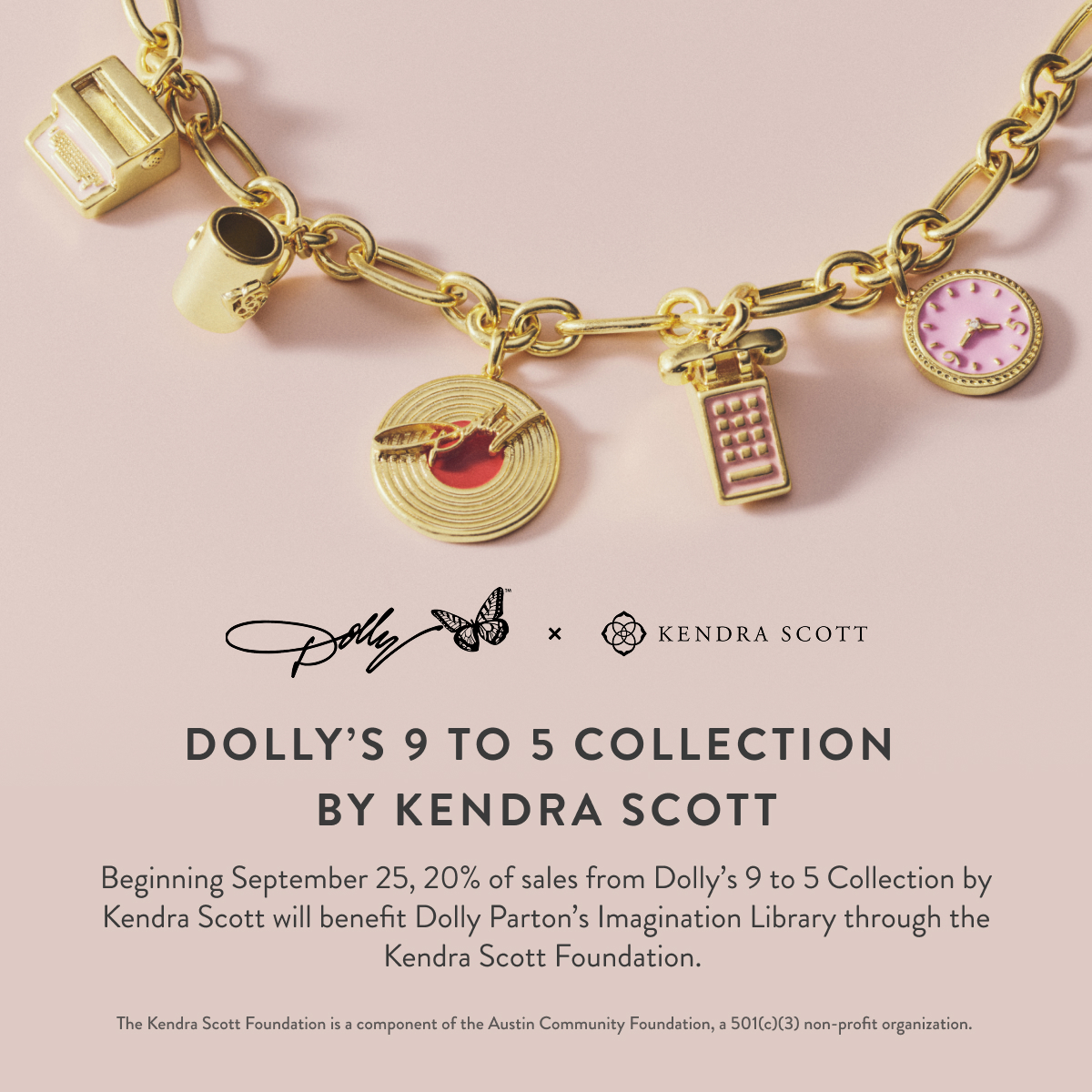 Kendra Scott Facebook ad: Shop for Good