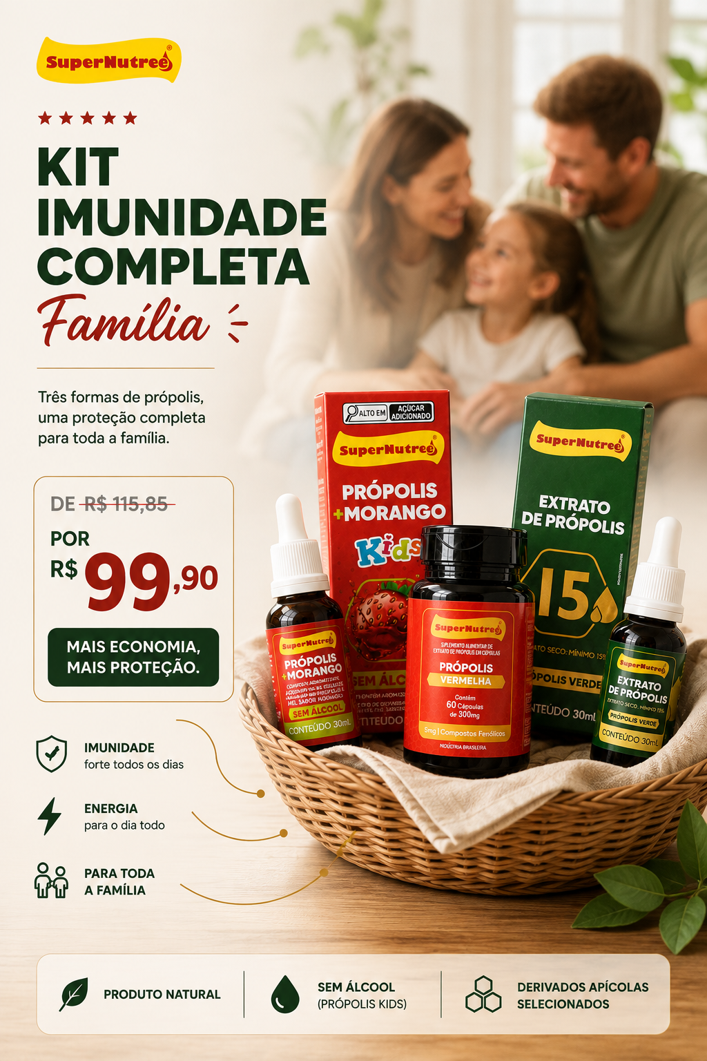SuperNutree Facebook ad