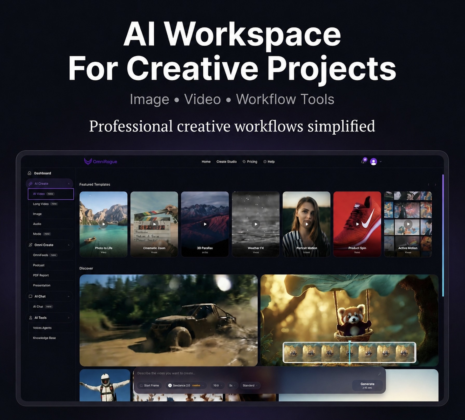 OmniRogue AI Facebook ad: OmniRogue is entering the market with a different…