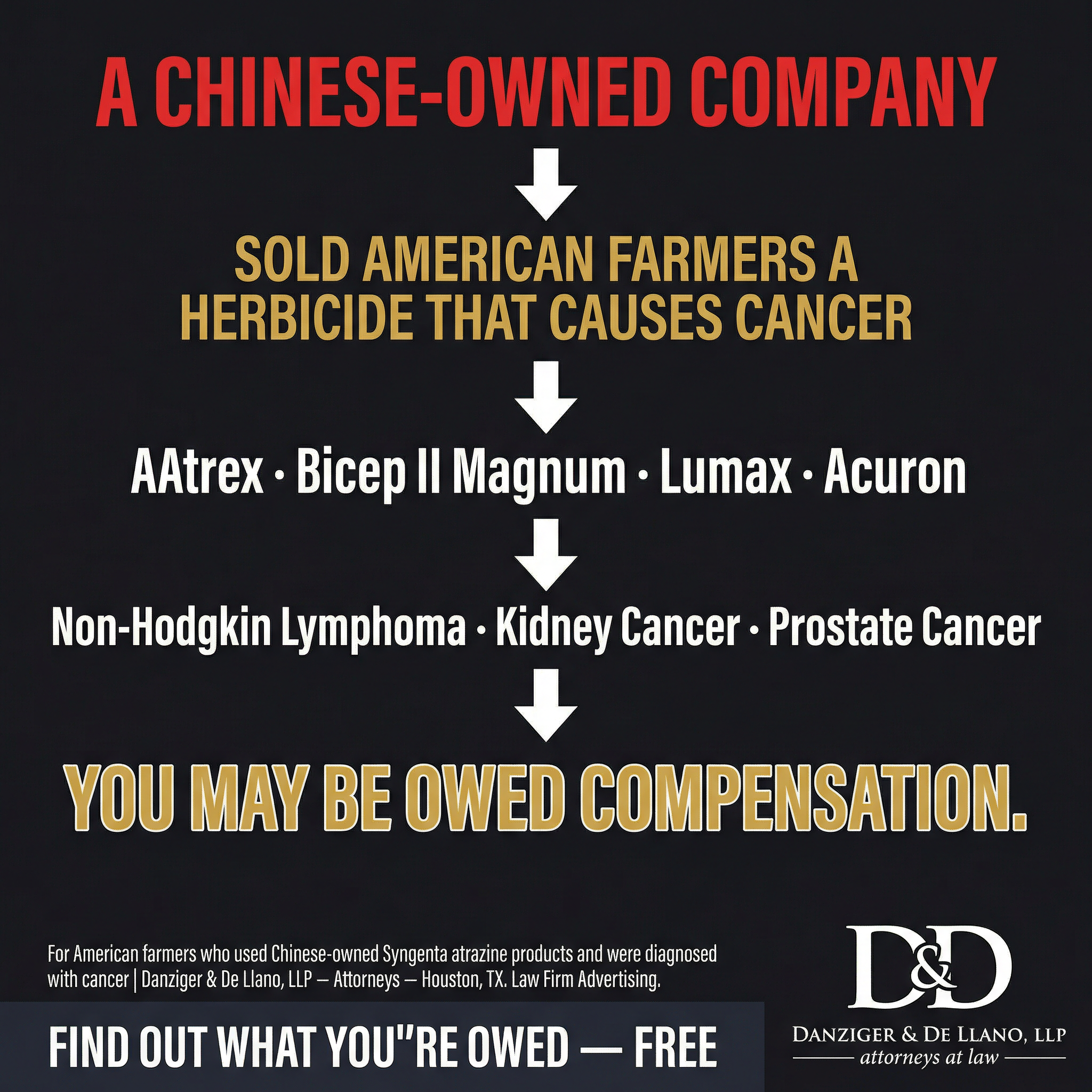 Cancer-Claims.com Facebook ad