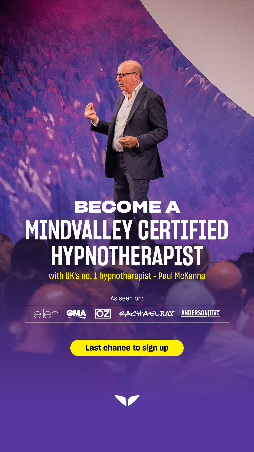 Mindvalley Facebook ad