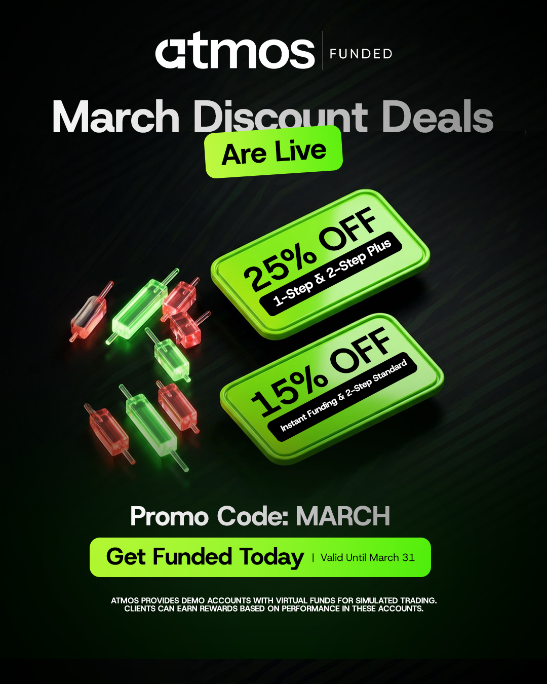 Atmos Funded Español Facebook ad from Mar 19, 2026